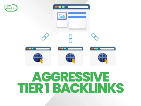 Aggressive Tier 1 Backlinks service