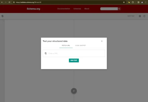 Schema.org Markup Validator