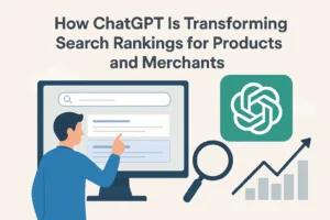 An image that shows ChatGPT and search rankings