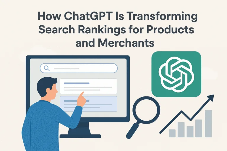 An image that shows ChatGPT and search rankings